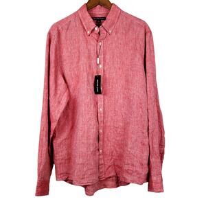NEW! Michael Kors Button Up Slim Fit Shirt - XL